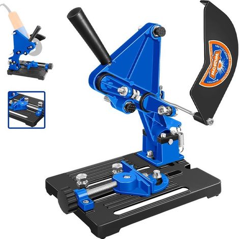 Soporte para amoladora angular WADFOW 100-125mm con base de hierro fundido (1/4)