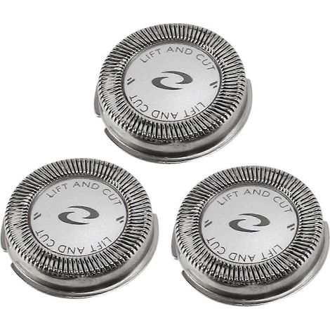 Lot de 3 têtes de lames de rechange HQ64 pour rasoirs PT726, PT725, PT720, PT710 et PT715 (1/5)