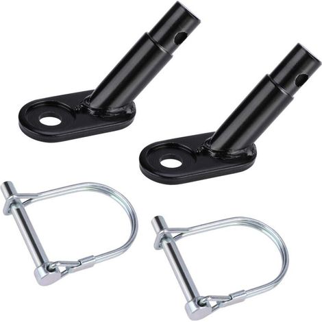 2 pcs Coupleur de remorque de vélo-Achement de connecteur d'attelage de remorque de vélo pour Enfant-Animal Domestique NPTERBL (1/5)