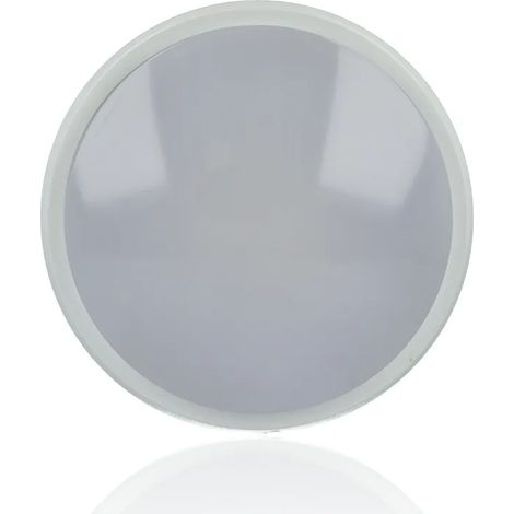 Plafoniera LED tonda con rilevatore di presenza, 12W, 220Vac, Luce Naturale, Bianco (1/3)
