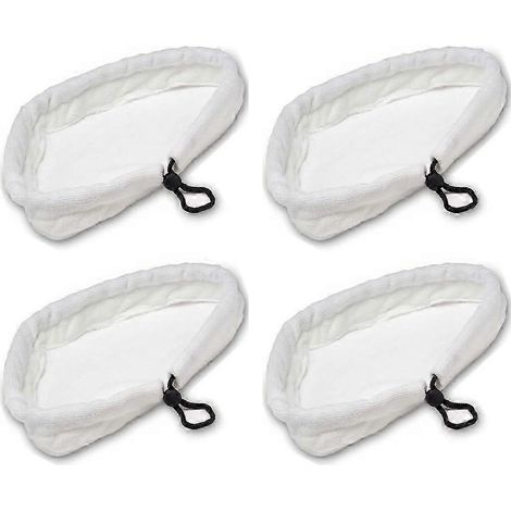 25 à 26 lingettes de rechange durables pour nettoyeur vapeur, sans danger pour les planchers de bois franc, en microfibre, lavables en machine, ultra douces et absorbantes, parfaitement adaptées. (1/4)