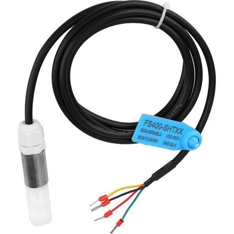 Staubdichter Temperatur- und Feuchtigkeitssensor, Gehäuse aus Edelstahl/Kunststoff, I2C-Ausgang (SHT35) (1/5)