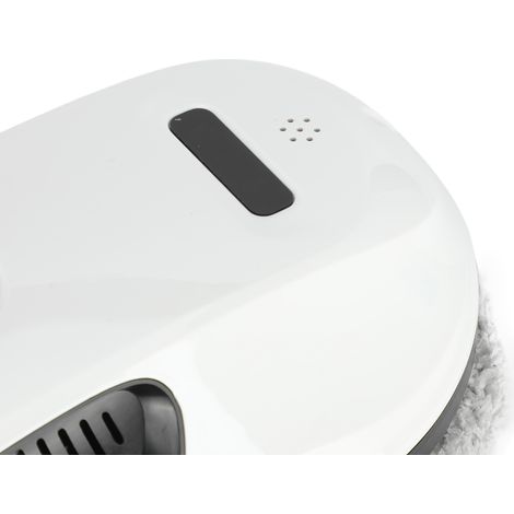 Robot limpiacristales inteligente, ultradelgado y con control remoto, que incorpora succión por vacío, sistema de seguridad UPS y función de raspado automático.