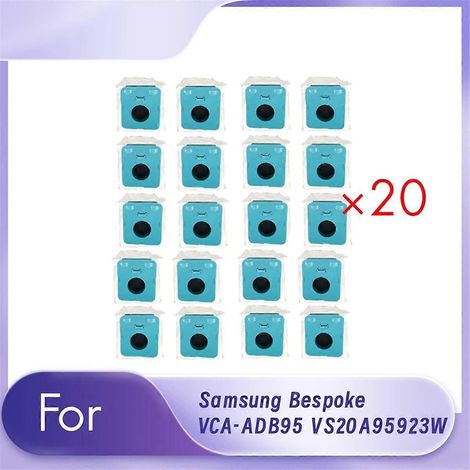 Sac de Collecte de Poussière 20 Pièces pour Aspirateur, Filtre à Poussière Universel, Accessoires de Nettoyage, Sacs de Remplissage pour Outils de Ponçage, Lot de 20 (1/5)