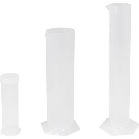 CILINDRO GRADUATO cc 100 - h.13 cm - Ø 3,5 cm