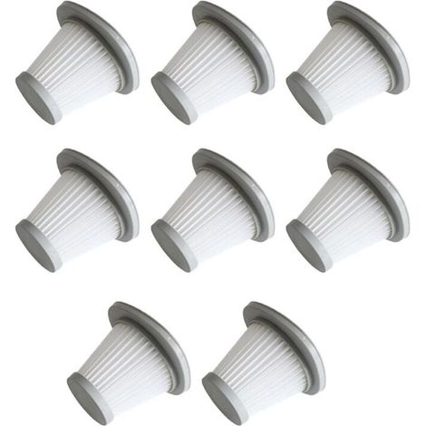 Lot de 8 filtres HEPA de rechange pour aspirateurs à main Deerma DX118C et DX128C (accessoires de rechange non inclus). - AquaForge (1/5)