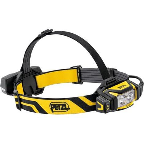 Petzl Xena Stirnlampe schwarz und gelb 1400 Lumen