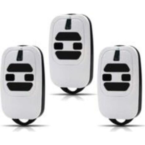 Telecomando per cancello a 433,92 MHz compatibile con DEA GTI2/4, GT2/4, Mio TR2/4, Mio TR2N/4N (confezione da 3) - Crezuo