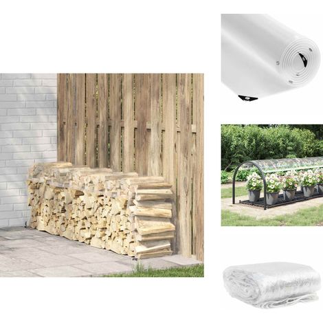 Bâche transparente avec œillets 1x4 m PVC - Bâche Transparente - Bâches Transparentes - Bâche Claire - Bâche Transparente Robuste (1/5)