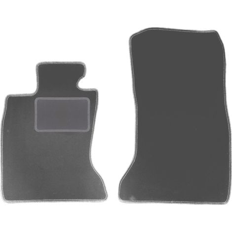 Alfombrillas delanteras para BMW Serie 7 F02 sed谩n (2008-2015), color grafito. (1/5)