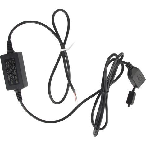 Caricabatterie per moto con presa di montaggio per smartphone nascosta (1/5)
