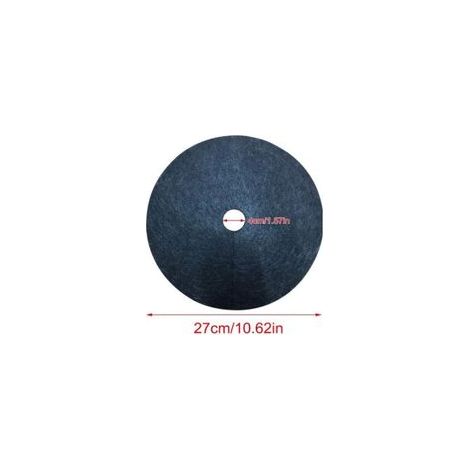 Lot de 12 Tapis de Protection contre les Mauvaises Herbes, Protection des Arbres, Bloc de Paillis, Tapis Anti-mauvaises Herbes, Tapis D'anneaux D'arbre, Couverture Végétale pour le Contrô (1/4)