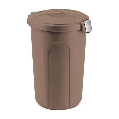 BIDONE IMMONDIZIA TOM STEFANPLAST TORTORA LT 46 CM 45X40 H.CM 61