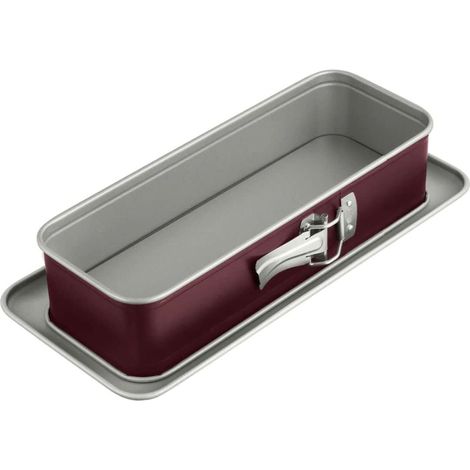 Dr.Oetker 2479 Comfort Stampo Plumcake, Silicone, Bordeaux (1/5)