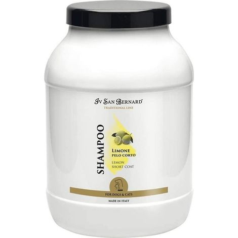 Champú Iv San Bernard de limón para perros de pelo corto 3 litros Oferta exclusiva