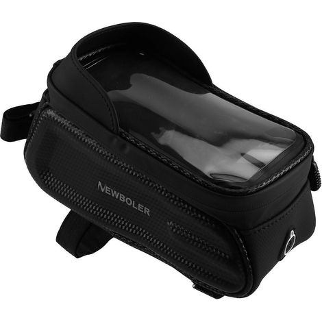 Sacoche de vélo BOLER 2L pour cadre avant, étanche, avec étui pour téléphone tactile 7,2 pouces. (1/5)
