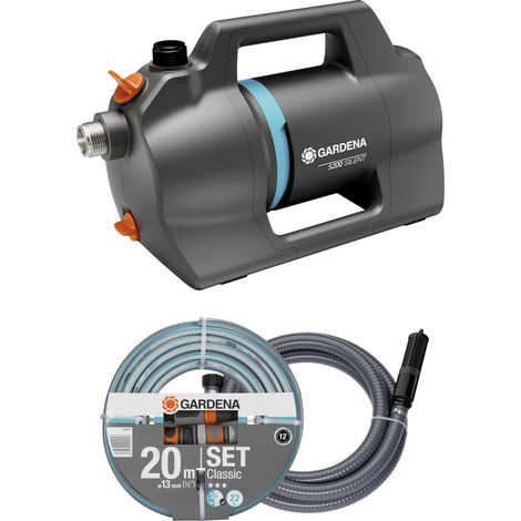 Gardena - Pompe de jardin 5200 Silent, avec accessoires, 600 W 09085-20 (1/5)