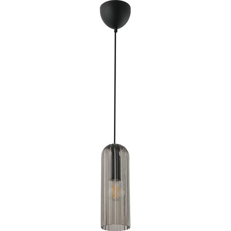 Suspension MIELLA Verrerie Smoked, H.30 - IP20 - E27 /Nordlux Intérieur (1/5)