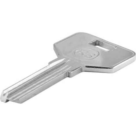 Llave en bruto 12930 Inther para cerrojo 16061, acero resistente, fácil de cortar, INTHER