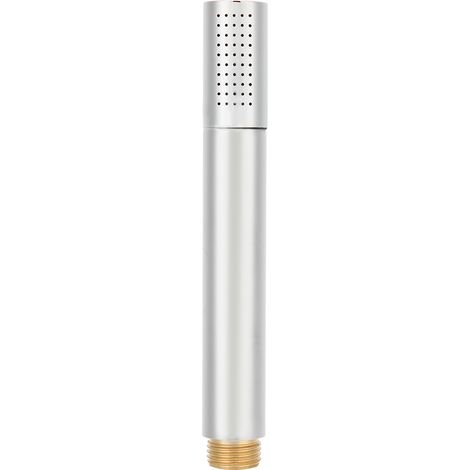 Mxtech Pomme de Douche, pommeau de Douche, Ensemble de Douche en cuivre + Acier Inoxydable à Usage Domestique Salle de Bain Piscine Piscine extérieure(Round Head) (1/5)