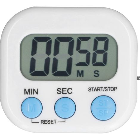 Minuteur électronique Omabeta avec grand écran et alarme sonore (1/5)