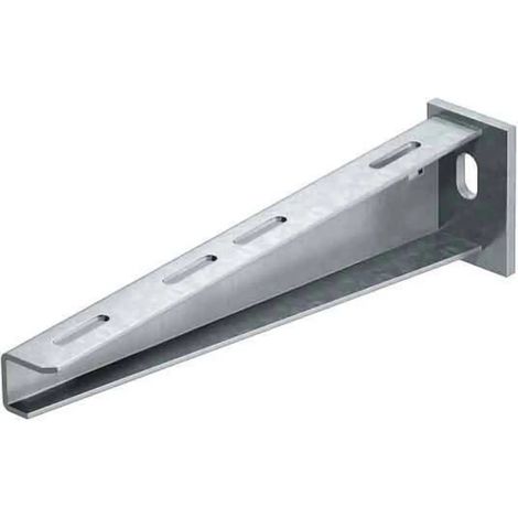 [GEBRAUCHT] B-Ware Obo Bettermann Wandhalter Ausleger Halterung Wand Stielausleger Grau 610 Mm