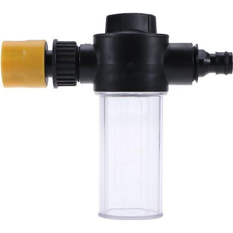 Ensemble de 3 pots de lavage de voiture multifonctions pour la maison et le jardin, avec canon à eau haute pression et outil d'arrosage.-M (1/4)