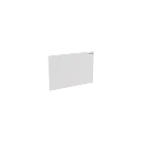 Geberit plaque de recouvrement pour rinçage hygiénique : matériau=matière synthétique, blanc alpin, 616222111 (1/2)