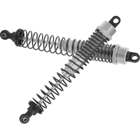 130-mm-Stoßdämpfer aus Aluminiumlegierung für TRAXXAS/SLASH/2WD-Ferngesteuerte Autos (silber) (1/5)