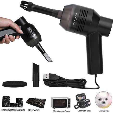 Mini aspirateur USB pour ordinateur de bureau, poêle, outil de nettoyage de la poussière (1/3)
