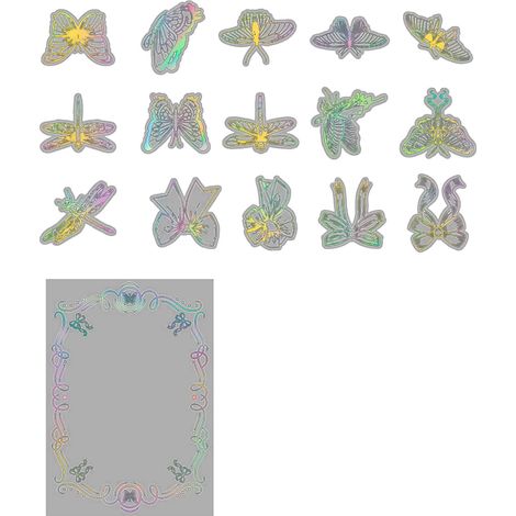 45 feuilles de papier autocollant pour journal, jolis motifs, ravissantes et raffinées, pour décorer votre intérieur.