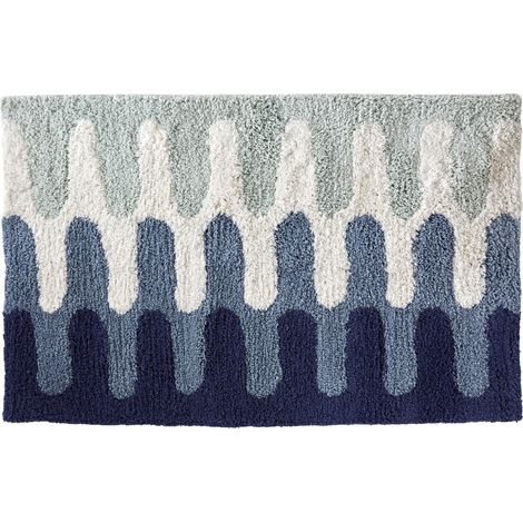 Tapis de bain en coton tufté 50x80cm (1/3)
