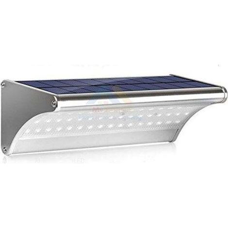 LED Solar Light Outdoor with Motion Sensor for Outdoors - Street Wall Lantern - Aluminum Spotlight - for Garage Country House