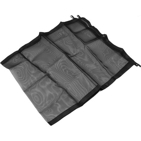 Barrière de sécurité pliable et multifonctionnelle pour animaux de compagnie (chats et chiens) - Noir (1/5)