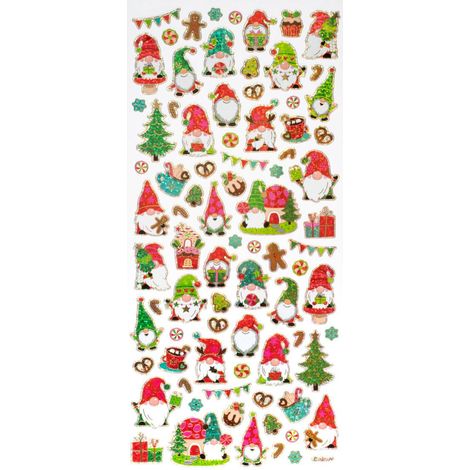 Adesivo pn bn gnomo 3ass 35x14 - Feeric lights & christmas (1/5)
