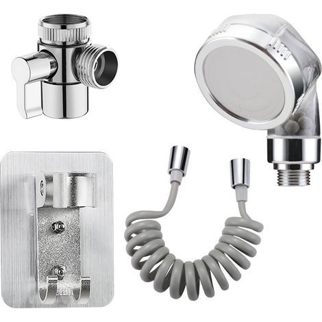 Kit de fijación para rociador de grifo de fregadero, kit de fijación para cabezal de ducha de fregadero, grifo de bañera, manguera de extensión para fregadero de cocina/lavadero, 2 metros (1/5)