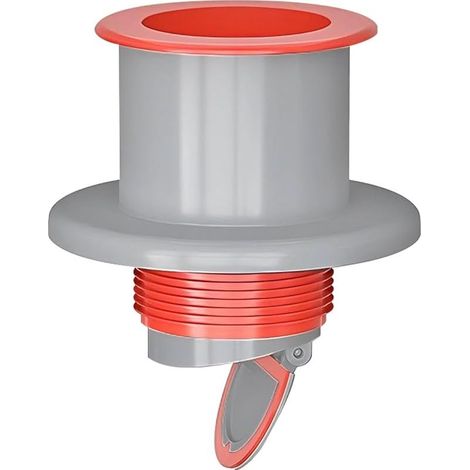 1 Pièces Bouchon Anti Odeur Machine à Laver, Joint de Tuyau de Vidange, Pièces Anti-Odeur de Joint pour Tuyau PVC de 50 mm (1/5)