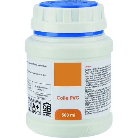 Colle pour tube PVC spécial aspiration centralisée - 500ml