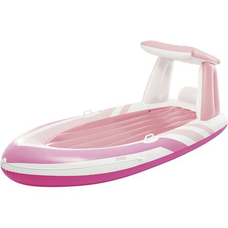 Aufblasbare Schwimmmatratze für Pontonboot mit Dach Intex 57804 (1/3)