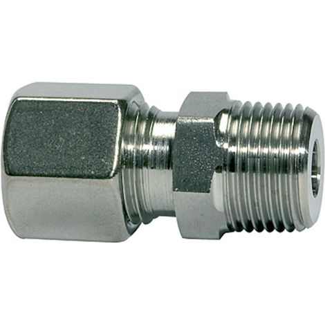 Riegler Gerade Einschraubverschraubung, R1/4, Rohr-Ø 8, ES 1.4571, 315bar (1/3)