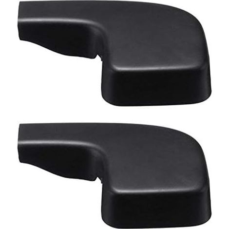 Deux capuchons de bras d'essuie-glace, compatibles avec BMW Série 3 E90 E91 E92 61617138990 (1/4)