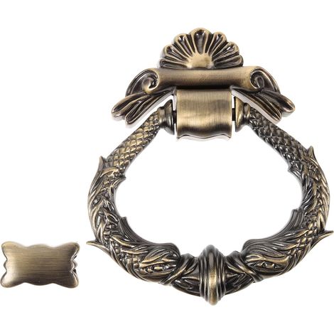 de porte vintage européen en alliage de zinc heurtoir