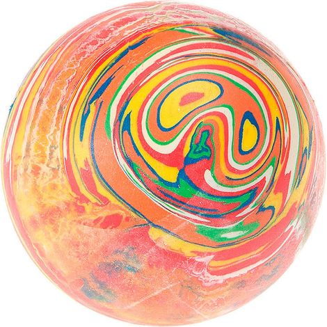 Ferplast Gioco PA 6030 Pallina per cani in gomma morbida - 3 misure. Variante PA 6032 - Misure: Ø 7 cm - Colori misti