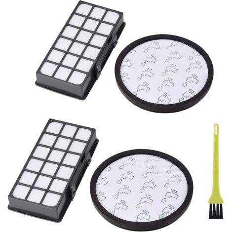 2 Kits de Filtres HEPA pour Aspirateurs Rowenta XTrem Power Cyclonic RO69XX - Pièces de Rechange de Haute Qualité