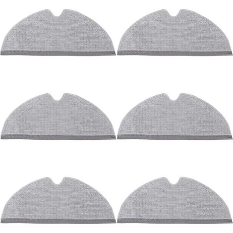 waschbare Mikrofaser-Wischmopp-Pads, kompatibel mit Xiaomi Roborock S4 S5 S6 Q5 Q7 Q8 E-Serie für Holz- und Fliesenböden (1/5)