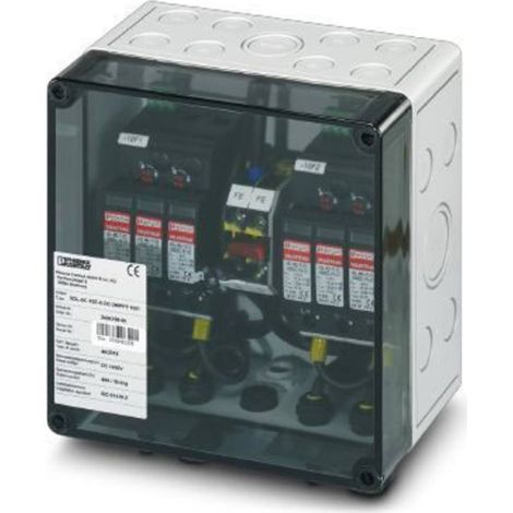 Phoenix Contact 2403337 SOL-SC-1ST-0-DC-2MPPT-2001 Scatola di collegamento del generatore (1/4)