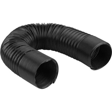 Tuyau d'Admission d'Air en Silicone Flexible, 76mm, Noir, Extensible 25-100cm, pour Système de Freinage Automobile (1/5)