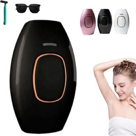 Épilateur 5 Niveaux d'Énergie, pour Corps et Visage, Hommes et Femmes (Noir) (1/5)