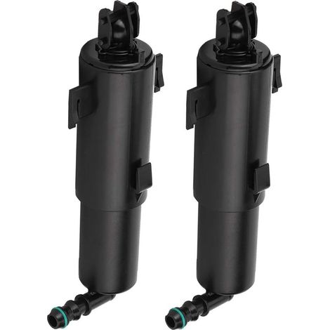 Buse de lave-phares 2 pièces, système de lave-phares, buse de phare gauche ou droite, pulvérisateur à jet, 61677179311, convient pour série 3 E93 (1/4)