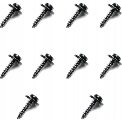 10 viti di fissaggio clip coprivite universale